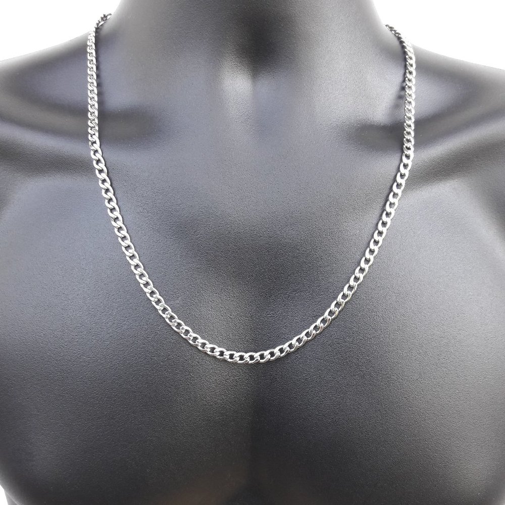 24" 5mm Cuban Curb Chain